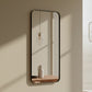 Espelho Decorativo de Chão Grande - Metal -  70x1,70m