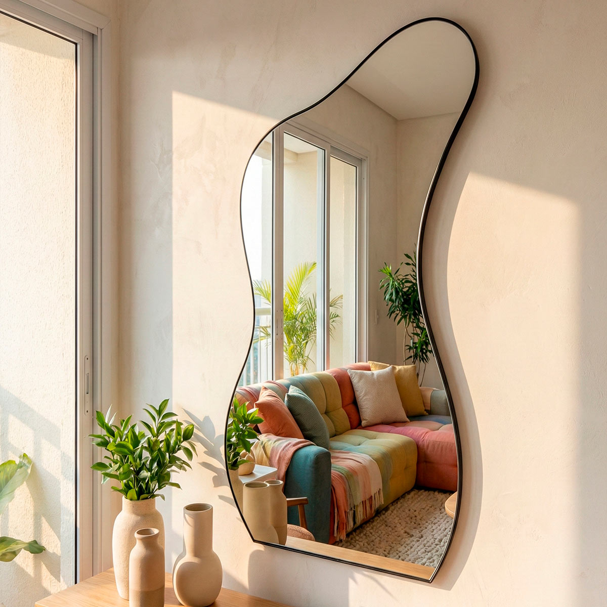 Espelho Lapidado - Curves 110x60cm