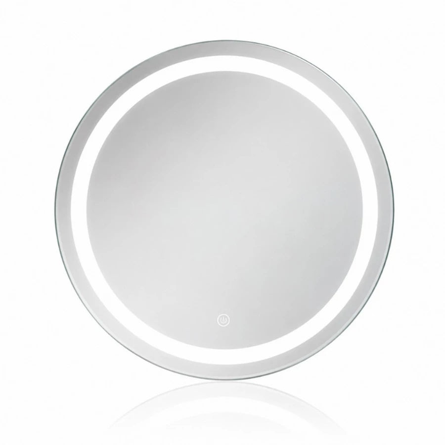 Espelho com Led Touch com Botão em 3 Cores - Redondo 60cm
