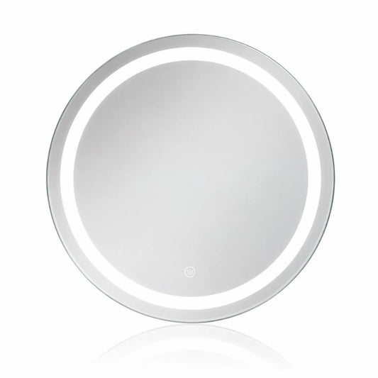 Espelho com Led Touch com Botão em 3 Cores - Redondo 60cm