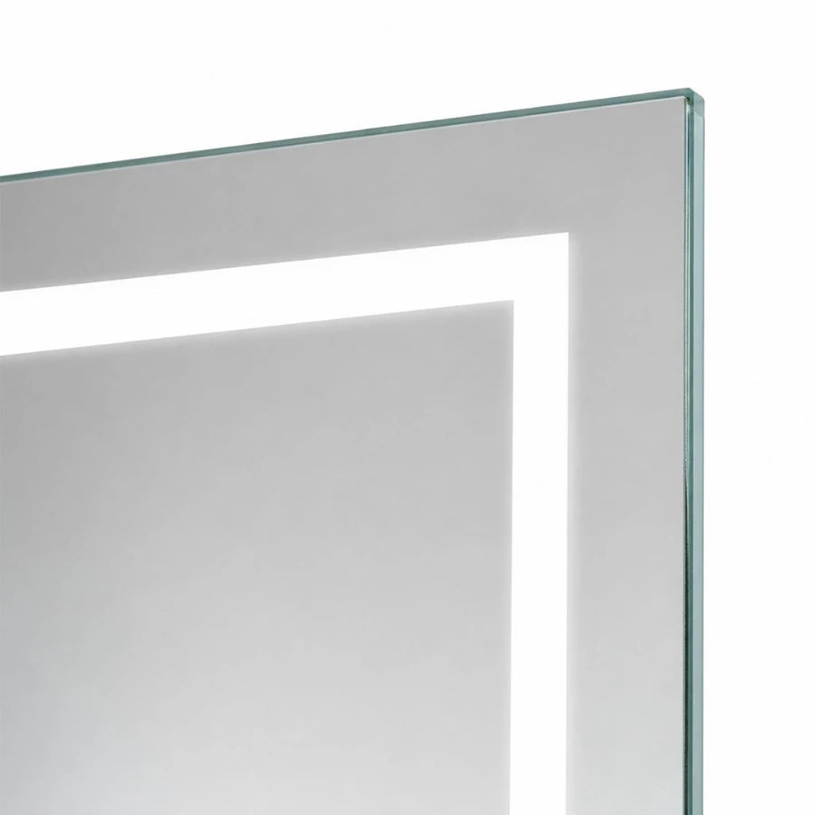 Espelho com Led Touch com Botão em 3 Cores - Retangular 50x80cm