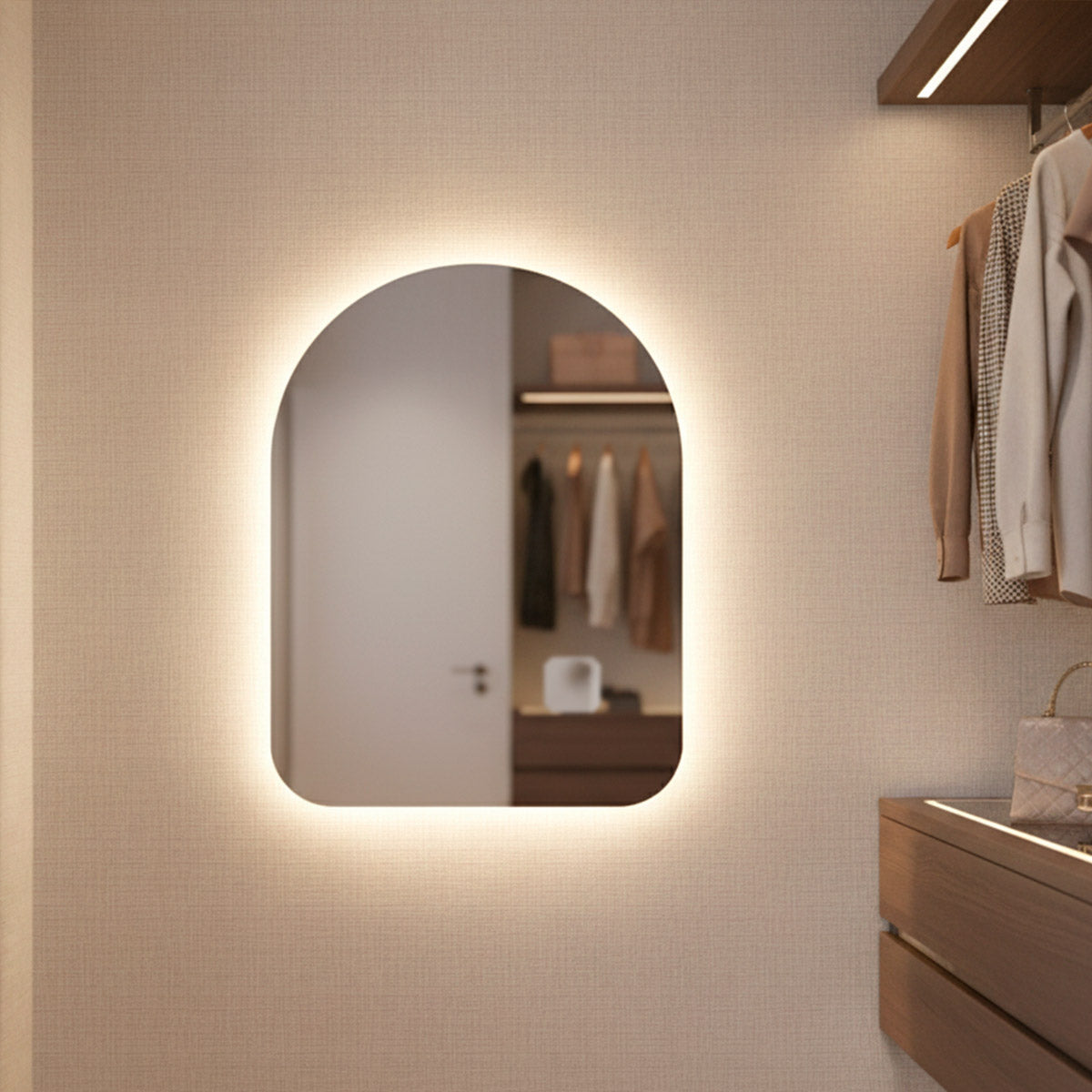 Espelho de Led Mod. Capela - 44x64cm