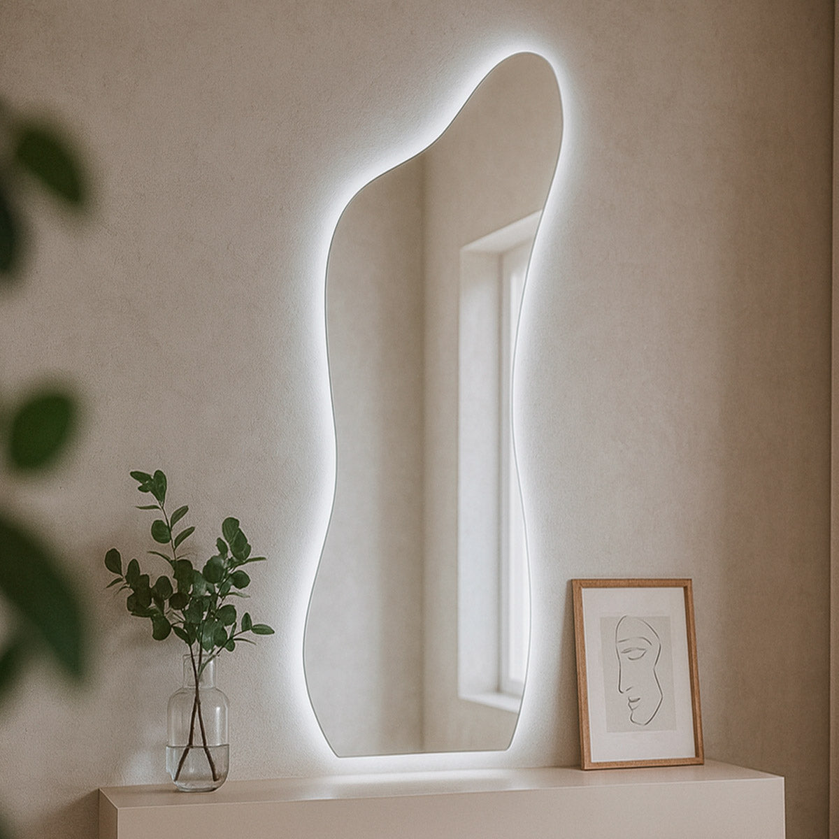 Espelho de Led Mod. Curves - 170x70cm