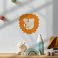 Espelho Decorativo Infantil 25x25cm - Cores e Formatos Criativos