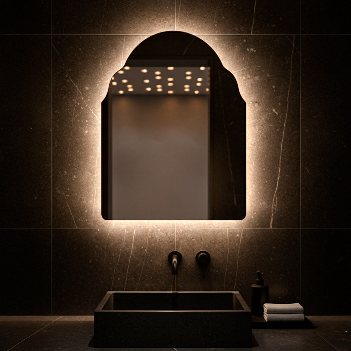Espelho de Led Mod. Marrocos - 44x64cm