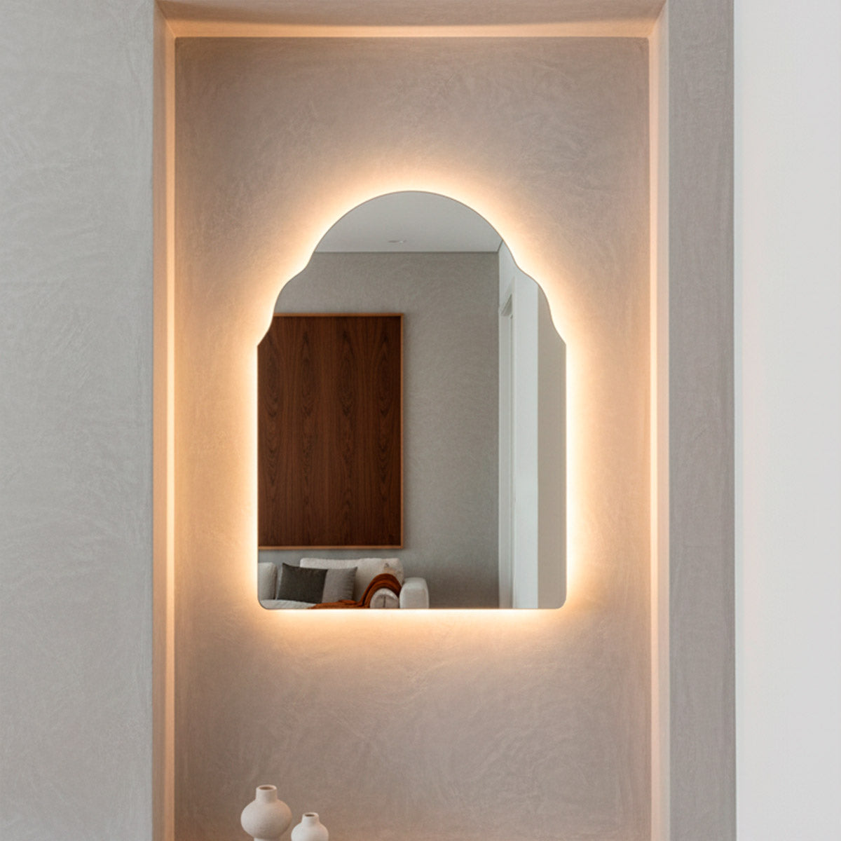 Espelho de Led Mod. Marrocos - 44x64cm