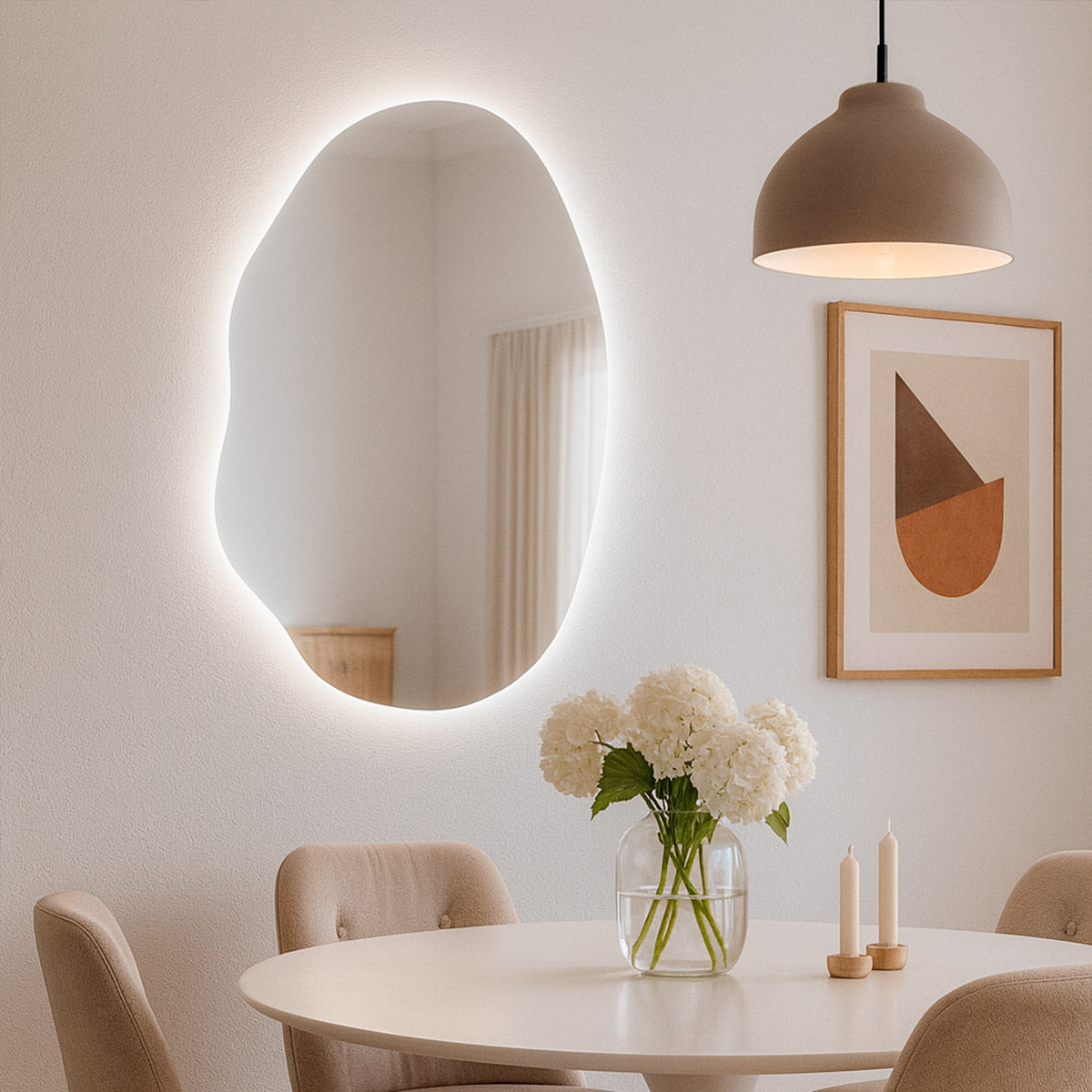 Espelho de Led Mod. Rubi - 55x75cm