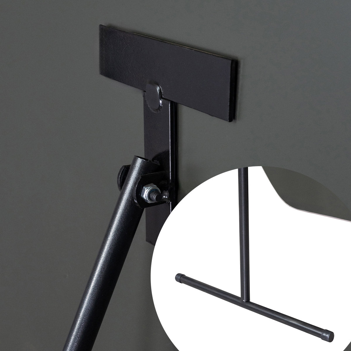 Espelho Grande com Suporte de Chão Mod. Pilula - 36x146cm