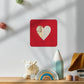 Espelho Decorativo Infantil 25x25cm - Cores e Formatos Criativos